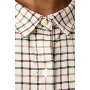 Barbour риза дамска от памук с еластан (LSH1643)