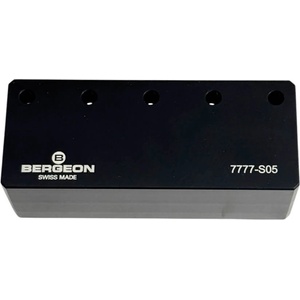 Bergeon Стойка за отвертки Bergeon 7777-S05 от POM-C пластмаса за 5 отвертки