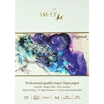 SMLT Art Blok SUPER YUPO A4 - 10 listů