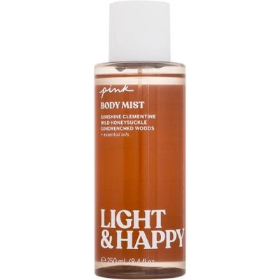 Pink Light & Happy 250 ml спрей за тяло за жени