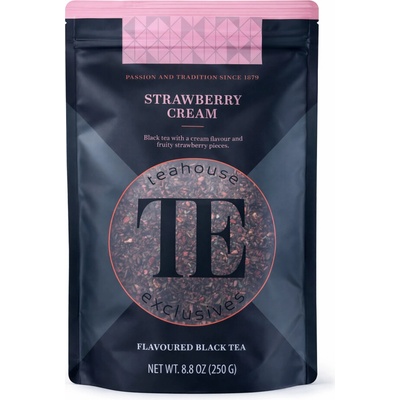 Teahouse Exclusives Jahoda se smetanou černý sypaný čaj 250 g