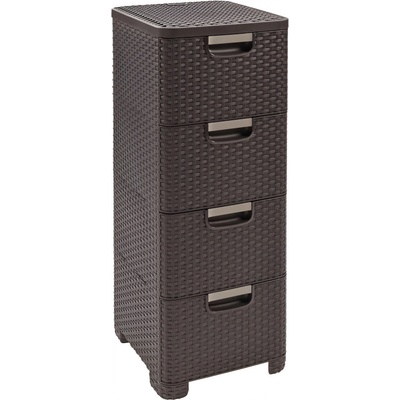 Curver RATTAN Style zásuvka 4x 14 l 06605-210