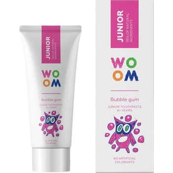 woom Детска паста за зъби Woom, With Bubble Gum, 50 мл (4751033920112) (4751033920112)