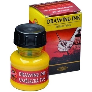 KOH-I-NOOR 14175100000 Рисуване с мастило 2200 Brilliant Yellow 20 g 1 бр (14175100000)