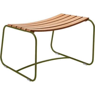 Fermob Surprising pesto Zelená dřevěná podnožka