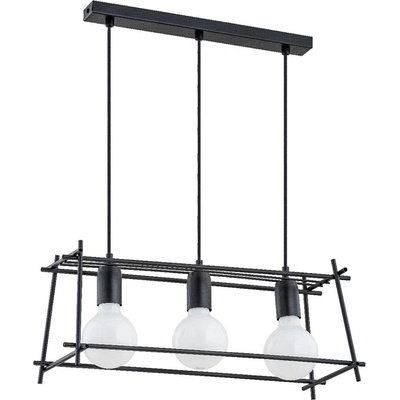 Пендел NETI 3xE27/15W/230V черен (ALF62039)