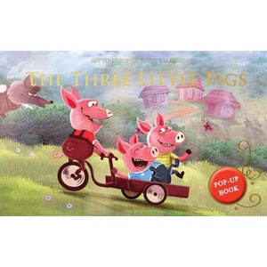 Three Little Pigs: My First Pop-Up Fairy Tales (ISBN: 9789354400124)