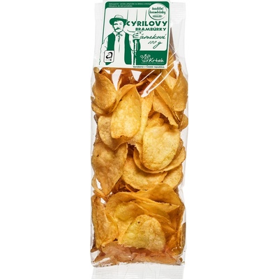 Cyrilovy brambůrky česnekové 18 x 100 g