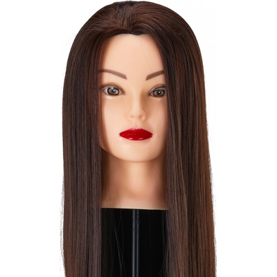 ACTIVESHOP Kadeřnická cvičná hlava Gabbiano WZ2, syntetické vlasy 4H délka 24"