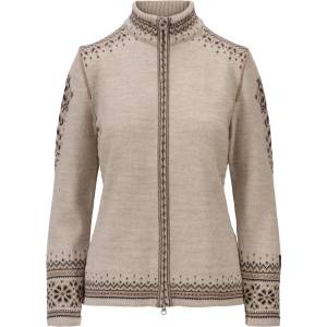 Dale of Norway Дамско вълнено яке Dale of Norway Women's 140th Anniversary Jacket Wool jacket - Sand / Coffee / Mountainstone - размер XS (105-2921-0511)