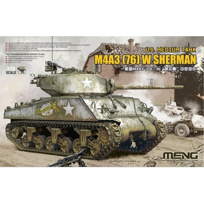 Meng M4A3 76 W Sherman 1: 35 Meng