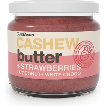 GymBeam Масло от кашу с кокос, бял шоколад и ягоди 8 x 340 g