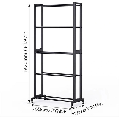 Метален стелаж за филаменти BIQU Panda Feed Rack - до 40 ролки, въглеродна стомана