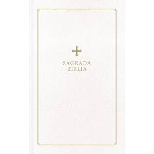 Biblia Católica, Regalos Y Ceremonias, Color Blanca, Cuero Reciclado (ISBN: 9781400238125)