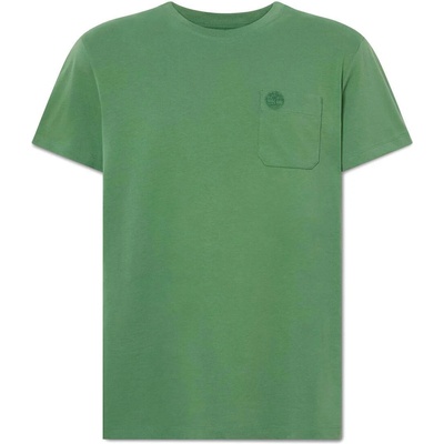 Timberland Мъжка тениска Timberland Dunstan River Chest Pocket Short Sleeve Tee T-shirt - Myrtle - размер 3XL (216-6058-0616)