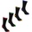 Giorgio Юношески чорапи Giorgio 4 Pack HlToe Socks Junior - Multi