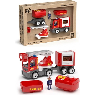 ECO MultiGO Fire set figurky Igráčků hasičů s auty