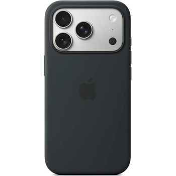 Apple Калъф Apple iPhone 17 Pro Silicone MagSafe - Black mgfk4 (0195950664010)