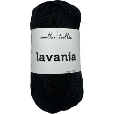 Woolkie Toolkie Lavania Black Плетива прежда (12621101-0002)