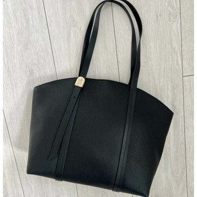 Furla shopper tote čierna / zlatá large