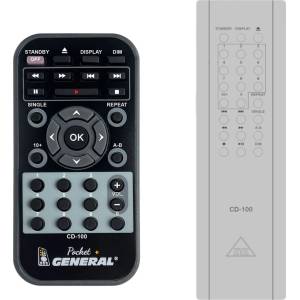 GENERAL Xtz cd-100 - дистанционно управление дубликат (cd-100) Дистанционно