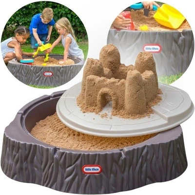 Little Tikes Velké pískoviště kmen stromu bazének s krytem