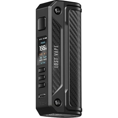 Lost Vape Thelema Quest Solo 100W grip Easy Kit Black Carbon Fiber 1ks