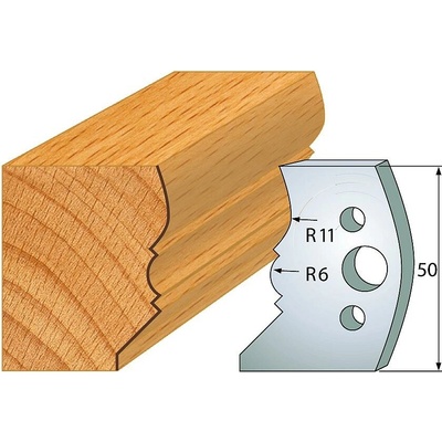 IGM profil 503 - pár nožů 50x4mm SP