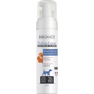 Biogance No Rinse Foamer bezoplachový šampon (pena) 200 ml