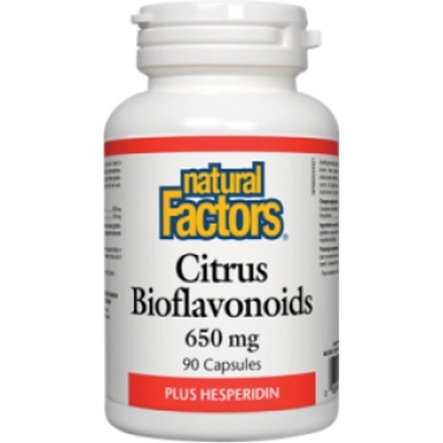 Natural Factors Citrus Bioflavonoids 650 mg Plus Hesperidin [90 капсули]