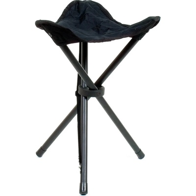 BasicNature Къмпинг стол Basic nature Travelchair Dreibeinhocker Camping chair - Black - размер Stahl (580-0007-0211)