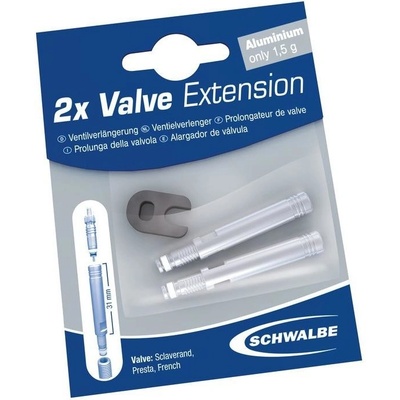 rozšírení ventilku Schwalbe SV Aluminium 17 mm