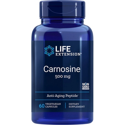 Life Extension Л-Карнозин 500 mg 60 V капсули | Life Extension (01829 LE)