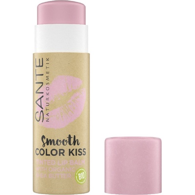 sante Balzam na pery Smooth Color Kiss 04 soft rosé 7 g