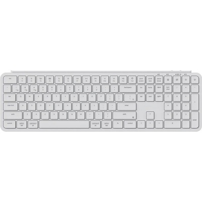 Безжична клавиатура Keychron B6 Pro Ultra-Slim - Ivory White (B6P-K8)