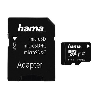 Hama microSDHC 80MBs UHS-I 124140