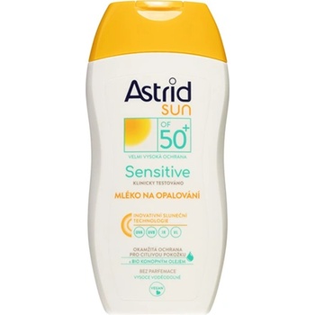 Astrid Sun Sensitive Milk слънцезащитно мляко spf 50 унисекс 150 мл