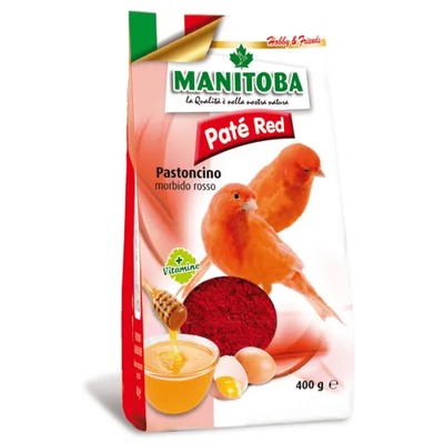 MANITOBA Pate red МЕКА ЧЕРВЕНА ХРАНА ЗА ПТИЦИ, 400 гр, manitoba - Италия, 64344