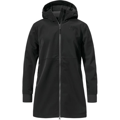 SCHÖFFEL Дамско палто Schöffel Women's Softshell Jacket Suavio Coat - Black - размер 40 (EU) (102-4712-0114)