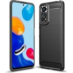 Tech-Protect Защитен Калъф за Xiaomi Redmi Note 11, Tech-Protect Premium Carbon Case, Черен (9589046920479)