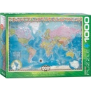 Eurographics Mapa světa 1000 dílků