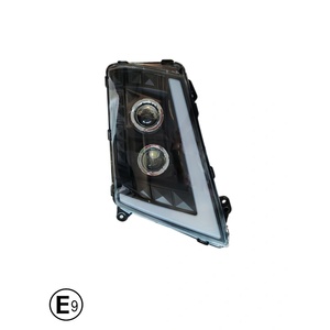  Десен led Фар с къси, дълги и дневни drl светлини за volvo fh4 / fm4 2012+ oem: 21221135, 22239217, 22239253