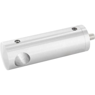 Feldmann Nerezový držiak prútovej výplne zábradlia - prútov pr.12 mm 50417-240A priebežný, na hranol, brus