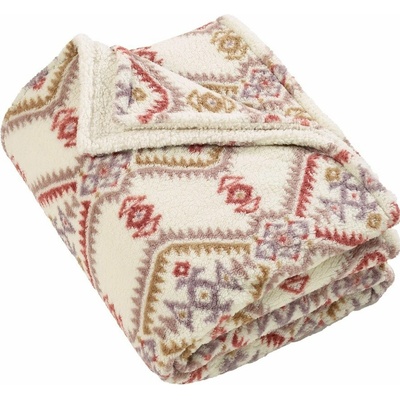 Catherine Lansfield Deka v prírodnej farbe Navajo Fleece 240x200