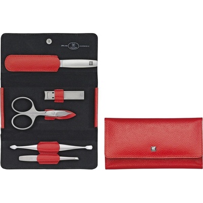 Zwilling Beauty Twinox manikúra Asian Competence, červená kůže, 5 ks 97092-002
