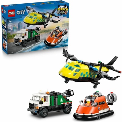 LEGO® City 60505 Remix: Letadlo, servisní vůz a vznášedlo