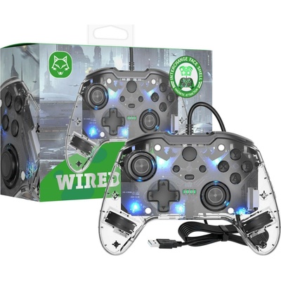 PSko drátový ovaldač pro Xbox One Crystal White 6814