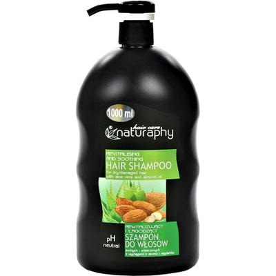 Naturaphy Šampón na vlasy s extraktom aloe vera a mandľovým olejom 1000 ml