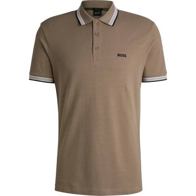 Boss Блуза с яка Boss Mens BOSS GREEN Paddy Polo Shirt with Contrast Tipping - Grey 336