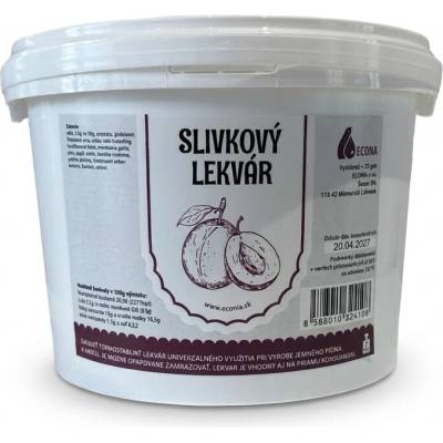 Lekvár slivkový 3kg ECONIA